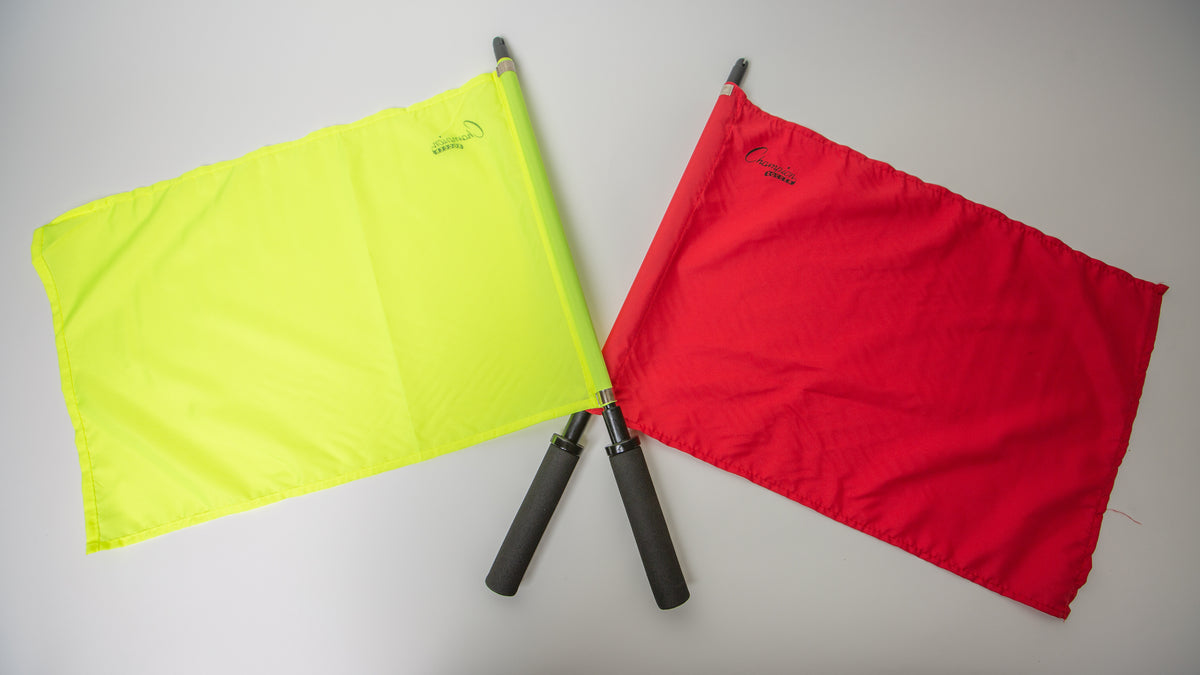 Football Referee Flag Linesman, Equipment Referee Soccer