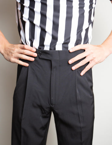 Smitty Pleated Tapered Fit Referee Pants