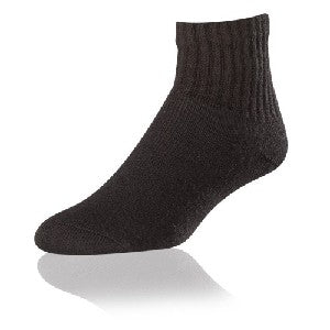 nike quarter black socks