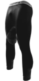 FORCE3 Men's Compression Tights with Hero Tech Impact Protection