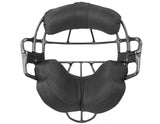 All-Star Black Magnesium Umpire Mask with Black LUC