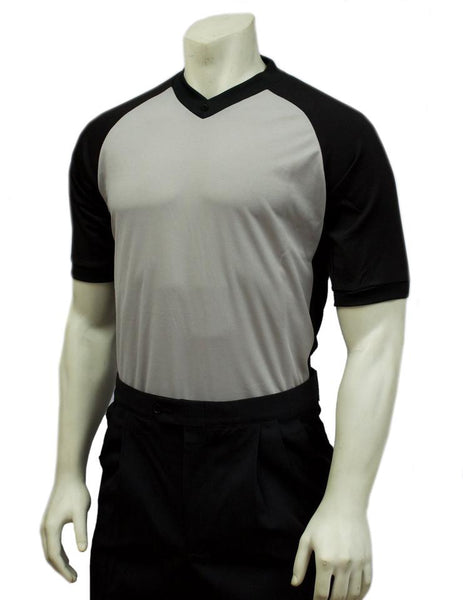 Smitty Performance Mesh V-Neck Referee Shirt with Side Panels