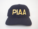 PIAA Navy Long Base Fitted Cap-8 stitch