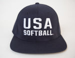 USA Softball Adjustable 6 Stitch Cap