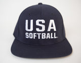 USA Softball Fitted 4 Stitch Cap