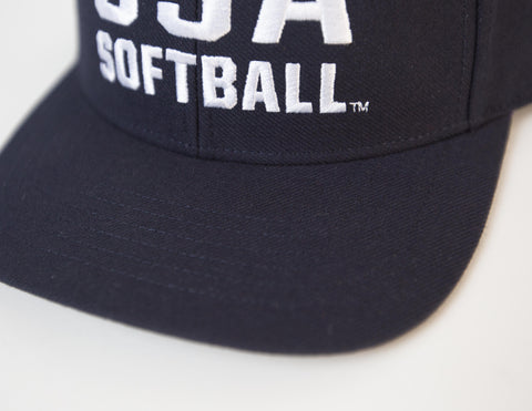 USA Softball Flex-fit 6 – Sports Officially Stitch Cap
