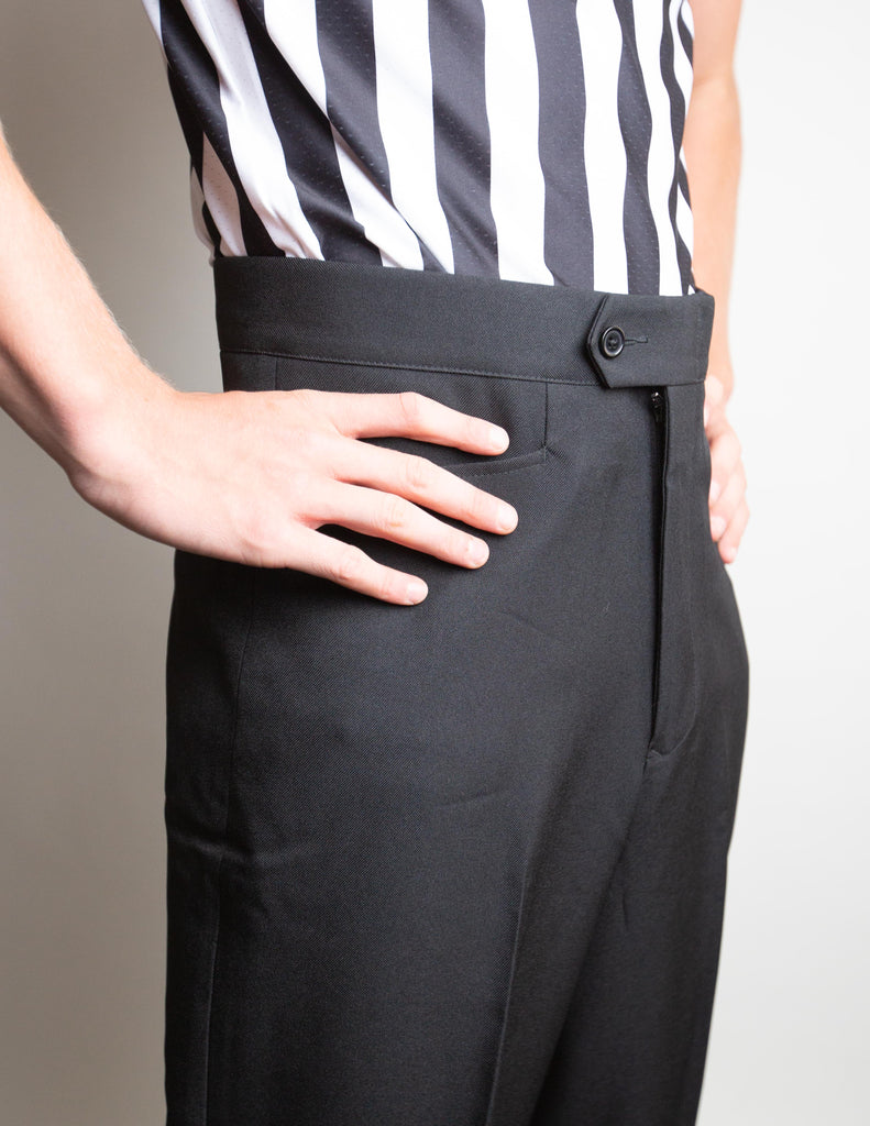 Smitty Flat Front Pants with Belt Loops