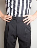 Smitty Pleated Tapered Fit Referee Pants