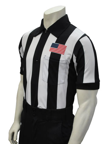 Maryland Football 2 Inch Stripe Short Sleeve Shirt