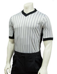 Smitty Grey Elite V-Neck with Pinstripes and Side Panel