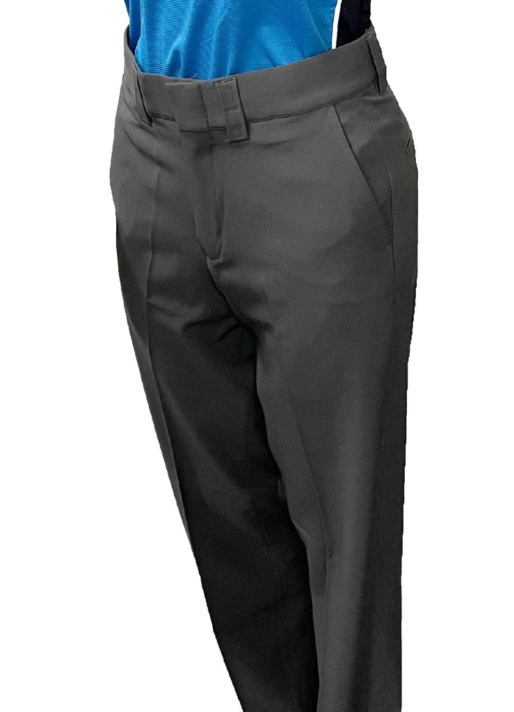 NEW Men's Smitty 4-Way Stretch FLAT FRONT UMPIRE PLATE PANTS with SLASH  POCKETS EXPANDER WAISTBAND